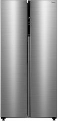 Midea Ψυγείο Ντουλάπα MDRS619FIE46 460lt Total NoFrost Υ177.5xΠ83.5xΒ63.5εκ. Inox