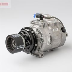 DENSO Κομπρεσέρ Air Condition 7SEU17C R134a με Freewheel Pulley 2.5TDI 5.0TDI Multivan Phaeton Touareg T5 7H 3D 7L για VOLKSWAGEN MULTIVAN 2003-2020 / VOLKSWAGEN PHAETON 2002-2016 / VOLKSWAGEN TOUAREG