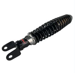 Αμορτισέρ πίσω Carbone μαύρο ρυθμιζόμενο για Vespa 50-125-ET3-PRIMAVERA-PE-PX-T5-LML-TS-SPRINT-RALLY etc