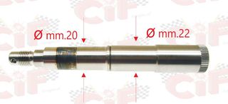 Αξονας εμπρός τροχού για Vespa PX125-200-COSA-T5-PK-ETS-FL-XL