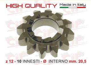 Γρανάζι μανιβέλας z 12-10 20,5 mm για Vespa Smallframe