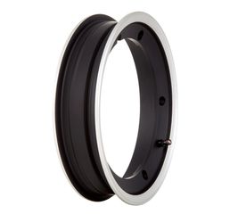 Ζάντα για vespa tubeless αλουμινίου SIP 2.10 - 10 δίχρωμη μαύρη ματ-ασημί