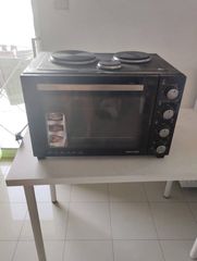 Ηλεκτρικό Φουρνάκι 48 λίτρων με 3 Εστίες – 1800W