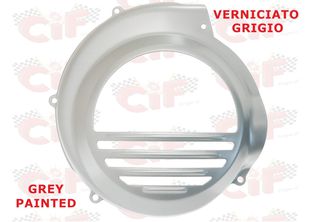 Καπάκι φτερωτής γκρι-ασημί για Vespa PX-PE (χωρίς μίζα)