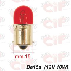 Λάμπα στοπ κόκκινη BA 15s (12V-10W) για Vespa PE-PX-PK-T5