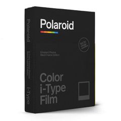 Polaroid 6019 Color i-Type Instant Φιλμ (8 Exposures) Black Frame Edition