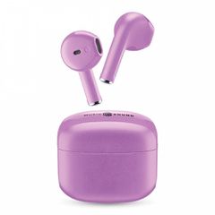 Cellular Line 454806 Swag In-ear Bluetooth Handsfree Ακουστικά με Θήκη Φόρτισης Μωβ
