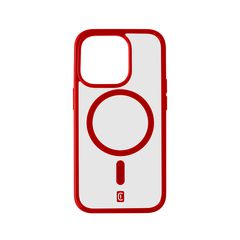 Cellular Line POPMAGIPH15PROR Pop Mag Θήκη Κινητού Σκληρής Σιλικόνης Back Cover για iPhone 15 Pro Κόκκινη