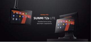 SUNMI L1573 T2s Lite Desktop POS System 2x15.6", 4GB RAM, 64GB, WiFi