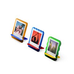 Polaroid 6367 Photo Frame 3-Pack Κορνίζα Πλαστική με Πολύχρωμο Πλαίσιο 3τμχ
