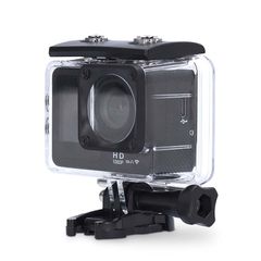 Nedis ACAM31BK 32GB Action Camera Full HD (1080p) με Οθόνη 2" και Wi-Fi Μαύρη (233-2664)