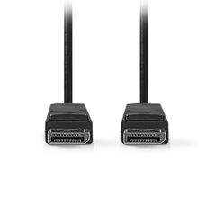 Nedis 233-2647 Cable DisplayPort male - DisplayPort male 2m Μαύρο (CCGL37010BK20)