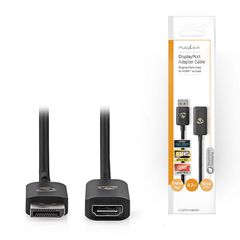 Nedis 233-2322 Μετατροπέας DisplayPort male σε HDMI female 1τμχ (CCGP37108BK02)
