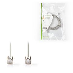 Nedis 233-1822 U/UTP Cat.5e Καλώδιο Δικτύου Ethernet 1m Γκρι