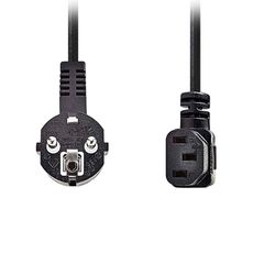 Nedis 233-2572 Schuko - IEC C13 Cable 3m Μαύρο CEGL10020BK30