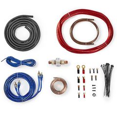 Nedis 233-1080 Σετ Καλωδίων Ενισχυτή Αυτοκινήτου για έως 800W