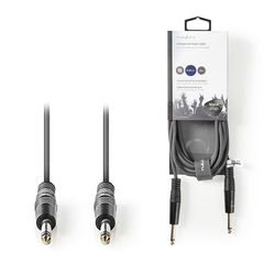 Nedis 233-2151 Cable 6.3mm male - 6.3mm male 3m (COTH23000GY30)