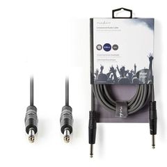 Nedis 233-1083 Cable 6.3mm male - 6.3mm male 5m (COTH23000GY50)