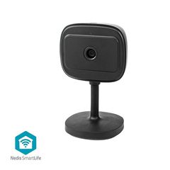 Nedis 233-2470 WIFICI07CBK IP Κάμερα Παρακολούθησης Wi-Fi Full HD 1080p με Φακό 3.6mm