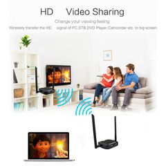 HDMI Ασύρματη Αναμετάδοση 200m - 1080P HDMI με Type-C Loop Out-thumb-1