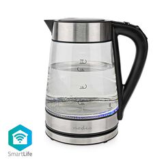 Nedis 233-2250 Βραστήρας 1.7lt 2200W Ασημί