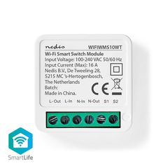 Nedis 233-2371 Smart Switch Wi-Fi 16A (με Ουδέτερο)
