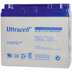 Ultracell 016-0147 Μπαταρία UPS με Χωρητικότητα 18Ah και Τάση 12V 1τμχ UL 18-12