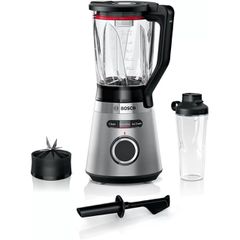 Bosch Serie 4 Μπλέντερ με Γυάλινη Κανάτα 1.5 lt 1200W Inox