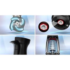 Bosch MSM6M871 Serie 6 Ραβδομπλέντερ με Ανοξείδωτη Ράβδο 1200W Μαύρο