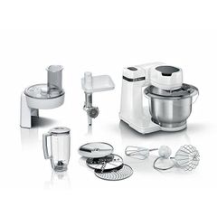 Bosch MUMS2EW30 Κουζινομηχανή 700W με Ανοξείδωτο Κάδο 3.8lt
