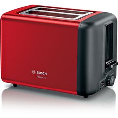 Bosch Φρυγανιέρα 2 Θέσεων 970W Κόκκινη