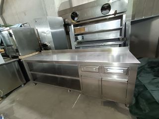 Ερμάριο “Πόστο καφέ” με συρτάρια 256cm-thumb-2