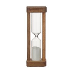 Estia 01-30032 Allure Διακοσμητική Κλεψύδρα Γραφείου από Ξύλο 5x5x14εκ.