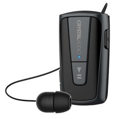 Crystal Audio R3G In-ear Bluetooth Handsfree Ακουστικό GunMetal