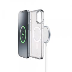 CELLULAR LINE 466373 Θήκη Κινητού Magsafe Σκληρής Σιλικόνης για iPhone 15 Διαφανής