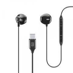 CELLULAR LINE 422386 Handsfree Ακουστικά Orbit με βύσμα Type-C Μαύρα