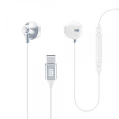 CELLULAR LINE 422379 Handsfree Ακουστικά Orbit με βύσμα Type-C Λευκά