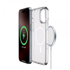 CELLULAR LINE 482823 Μαγνητική Θήκη Κινητού για Magsafe Φορτιστή iPhone 16 Pro Max Διαφανής