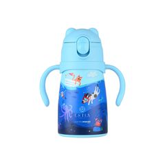 Estia 01-33170 Bubble Bottle Save The Aegean Παιδικό Παγούρι Θερμός Ανοξείδωτο με Pop-Up Καπάκι Non Spill Ocean Play 300ml