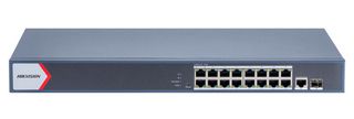 Hikvision DS-3E1518P-EI/M Switch 16-Port PoE 30W, 1x Fiber, Gigabit