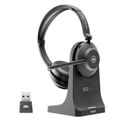 Axtel AXH-ONEBTD-CB Stereo Wireless Dual ENC Dual Microphone Headset Ασύρματο Μαύρο