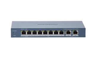 Hikvision DS-3E0310HP-E(C) Switch 8 X PoE 10/100 Mbps, 2 X Gigabit, 130W