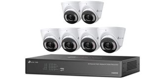 TP-LINK VIGI NK8MP-T6425-2T Σύστημα IP Εποπτείας 6X4MP Turret Κάμερες + 8-Channel PoE+ NVR