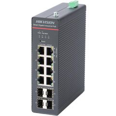 HIKVISION Switch 8-Port PoE Smart Managed 8 x Gigabit RJ45, 4 x SFP, Hi-PoE 90W
