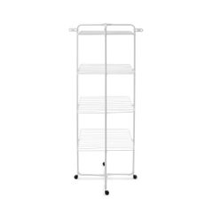 Brabantia 1010148 Πτυσσόμενη Απλώστρα Δαπέδου Hangon Tower 30m, Fresh White