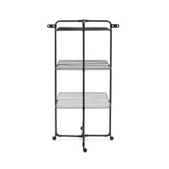 Brabantia 1010151 Πτυσσόμενη Απλώστρα Δαπέδου Hangon Tower 23m, Matt Black