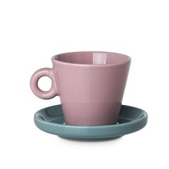 Estia 07-35488 Echo New Φλιτζάνι Espresso από Πορσελάνη Ροζ 100ml