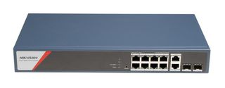 Hikvision DS-3E1512HP-SI-8P2T2F Switch 8-Port PoE Managed 90W, 2x RJ45, 2x SFP