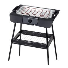HomeVero HV-EBBQ2000 Ηλεκτρική Ψησταριά BBQ με Ορθοστάτες 2000W