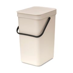 Brabantia 1010469 Κάδος απορριμμάτων Sort 12L, Soft Beige